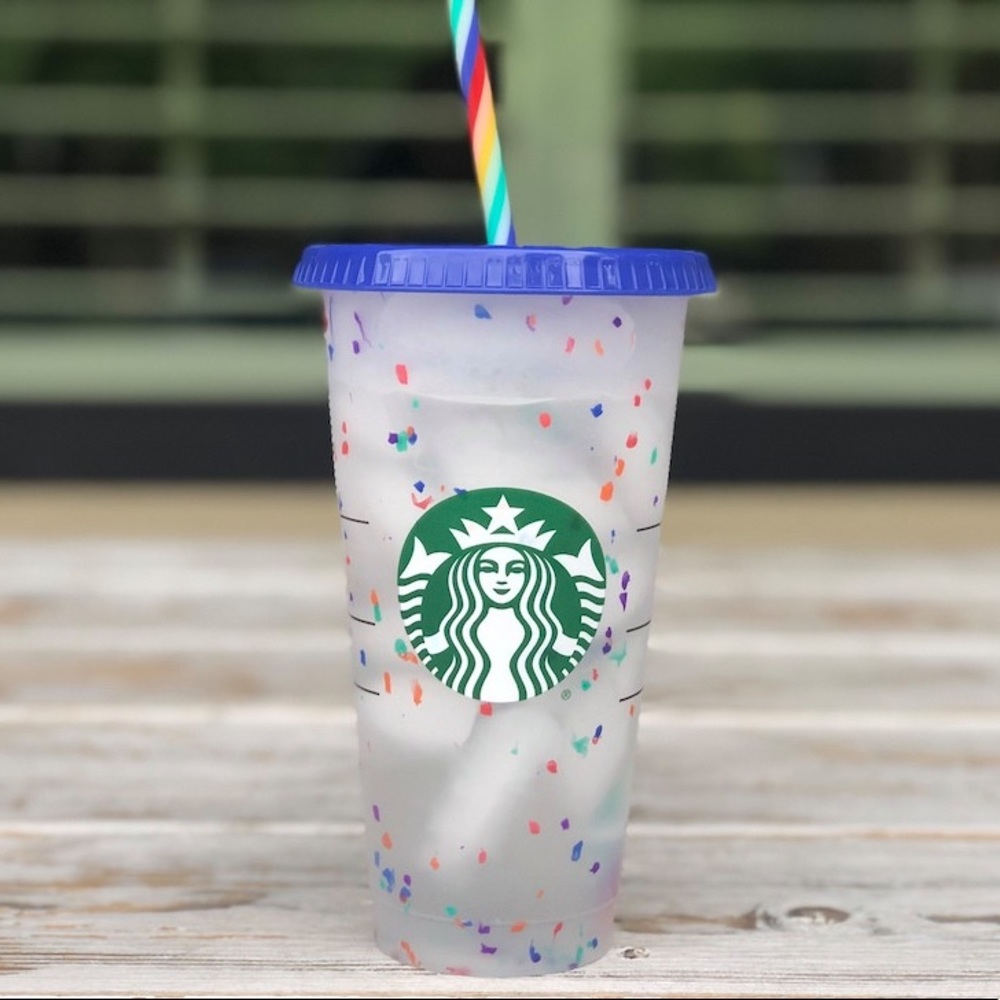 Starbucks reusable color changing cups